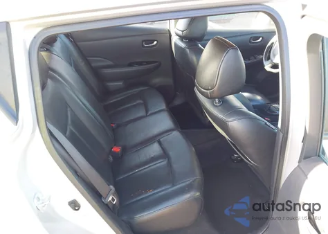 2017 Nissan Leaf Sl z USA, uszkodzony, nr VIN 1N4BZ0CP6HC305848